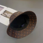 Louis Vuitton Monogram Leather Bucket Hat | Luxury Designer LV Hat