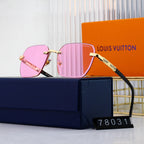Louis Vuitton Rimless Polarized Sunglasses | Luxury Designer UV400 Eyewear