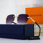 Louis Vuitton Rimless Polarized Sunglasses | Luxury Designer UV400 Eyewear
