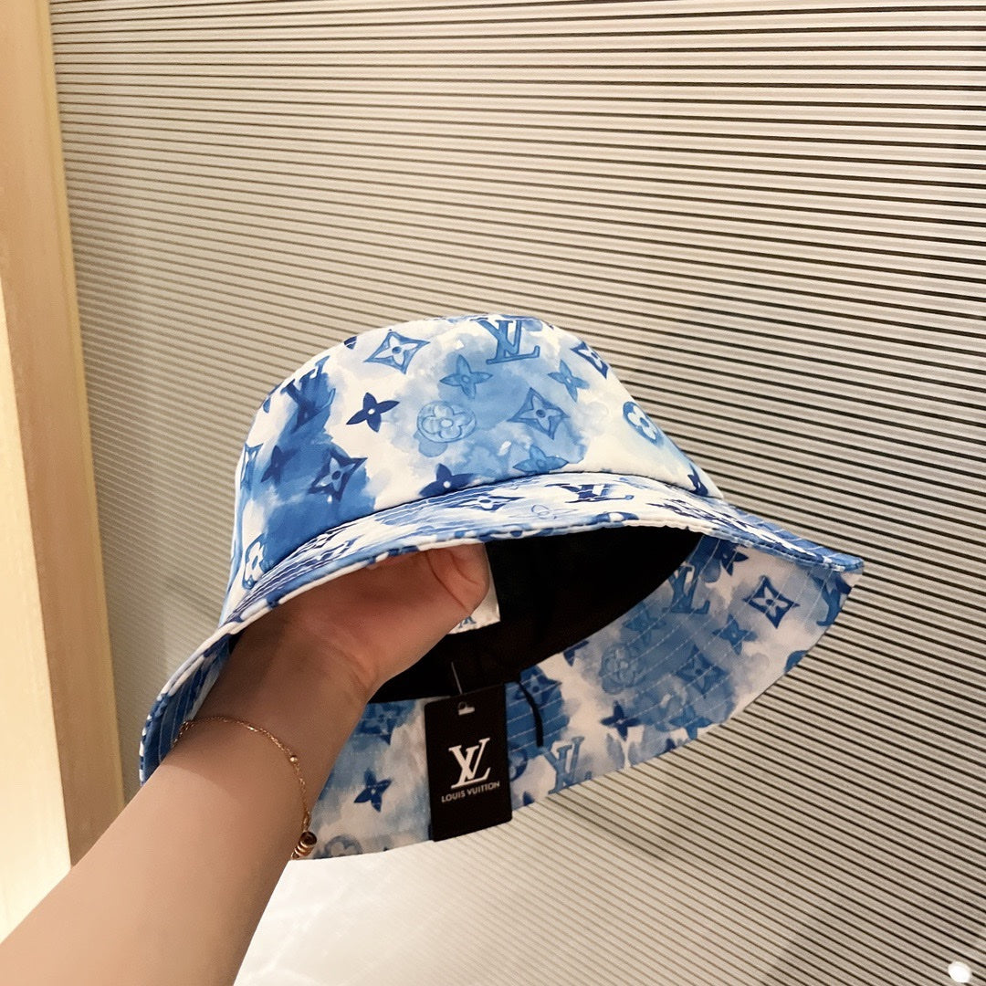 Louis Vuitton Camouflage Graffiti Bucket Hat