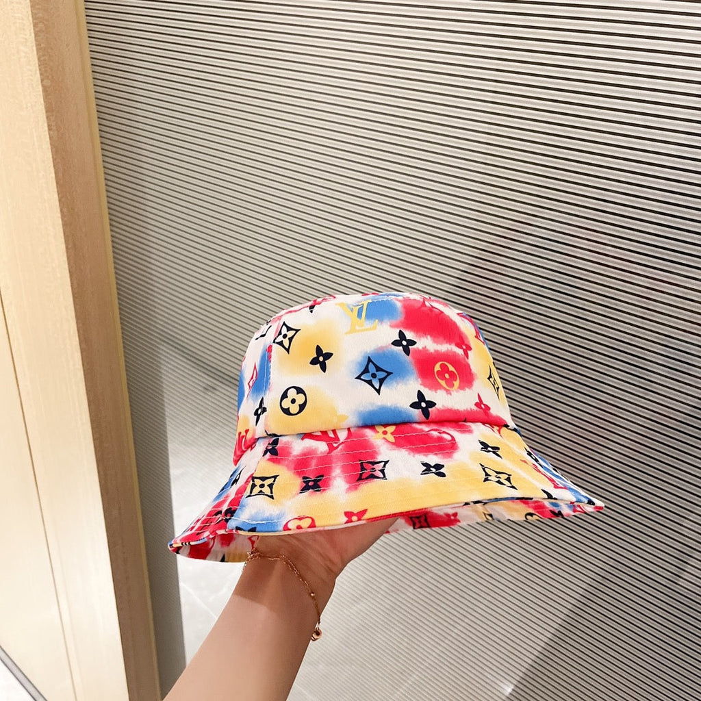 Louis Vuitton Camouflage Graffiti Bucket Hat
