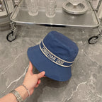 Christian Dior Embroidered Webbing Bucket Hat