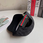 Luxury Gucci Embroidered Cotton Baseball Cap