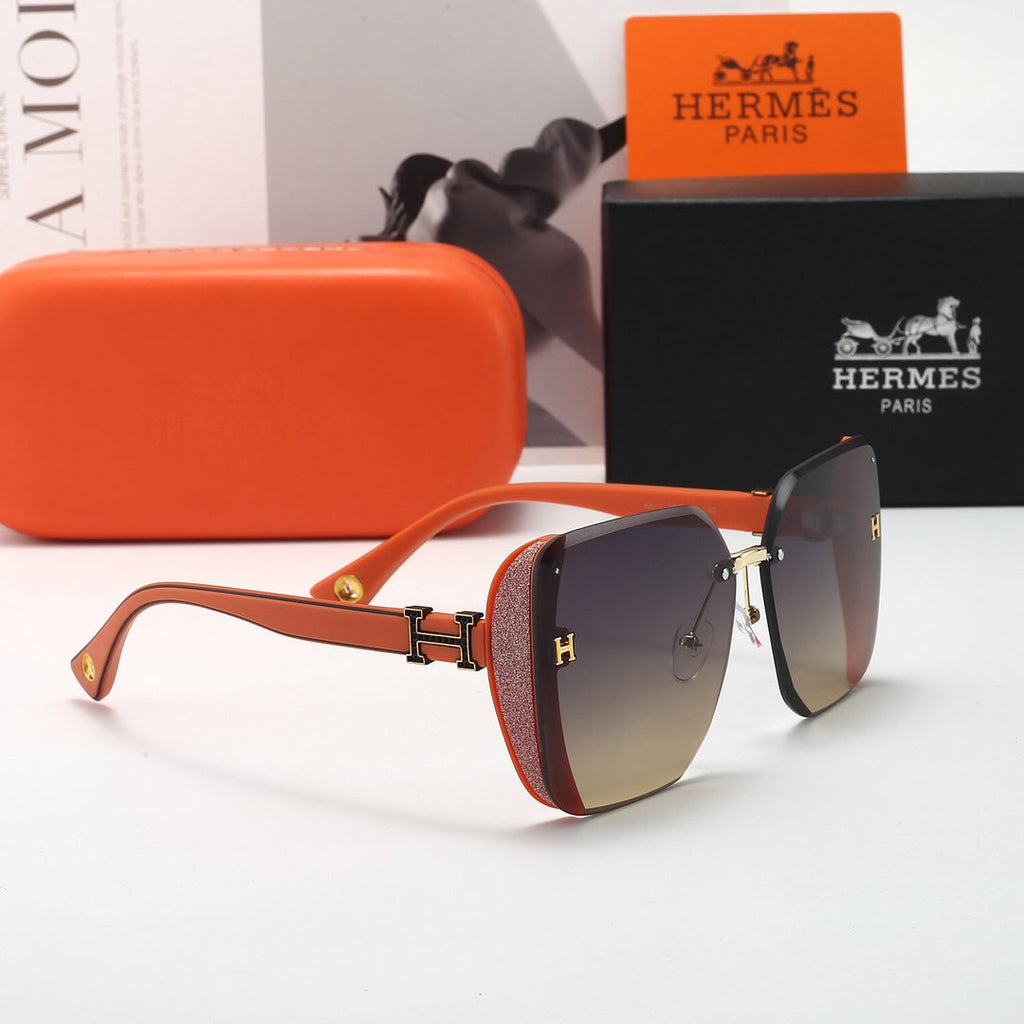 Hermès Square Polarized Sunglasses | Luxury Designer UV400 Eyewear