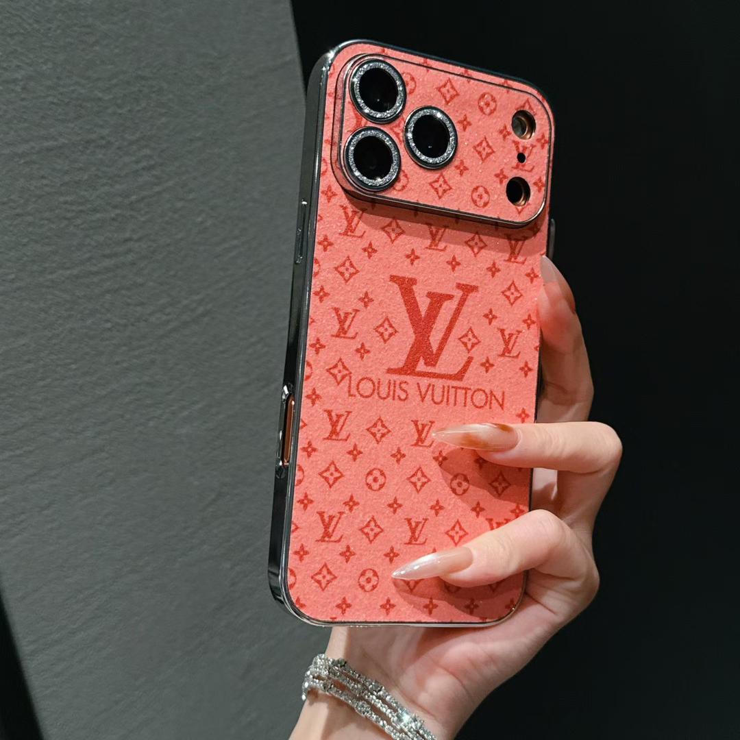 Shiny Louis Vuitton iPhone 17 Pro Max Case – Luxury Designer iPhone Case