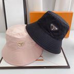 Prada Triangle Logo Quick-Drying Bucket Hat