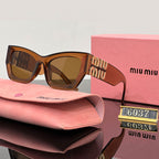 MIU MIU Fashion Square Polarized Sunglasses | Luxury Designer UV400 Eyewear