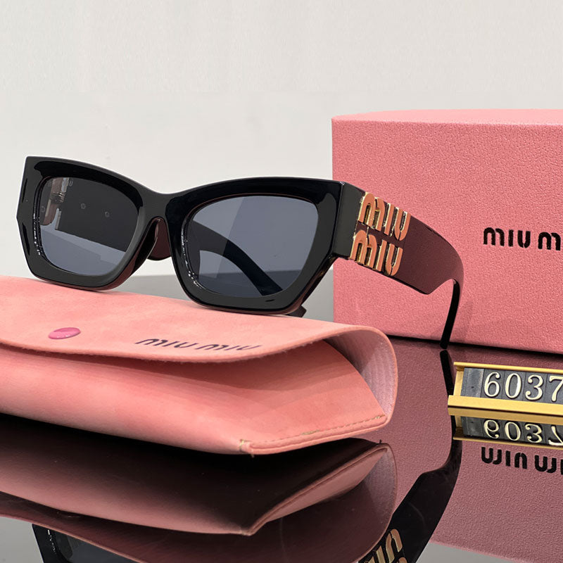 MIU MIU Fashion Square Polarized Sunglasses | Luxury Designer UV400 Eyewear
