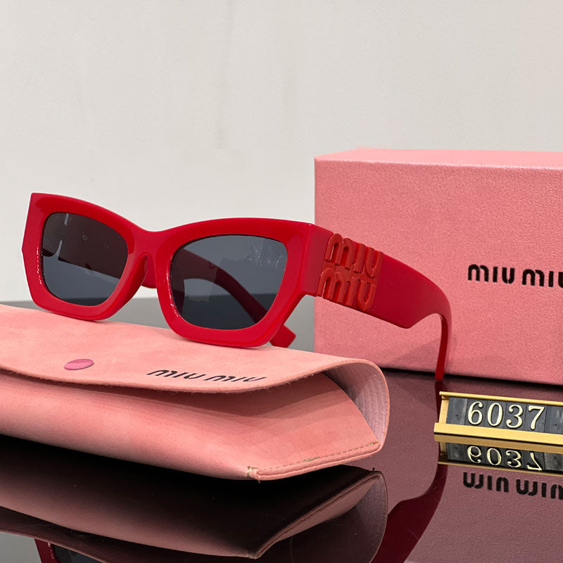 MIU MIU Fashion Square Polarized Sunglasses | Luxury Designer UV400 Eyewear