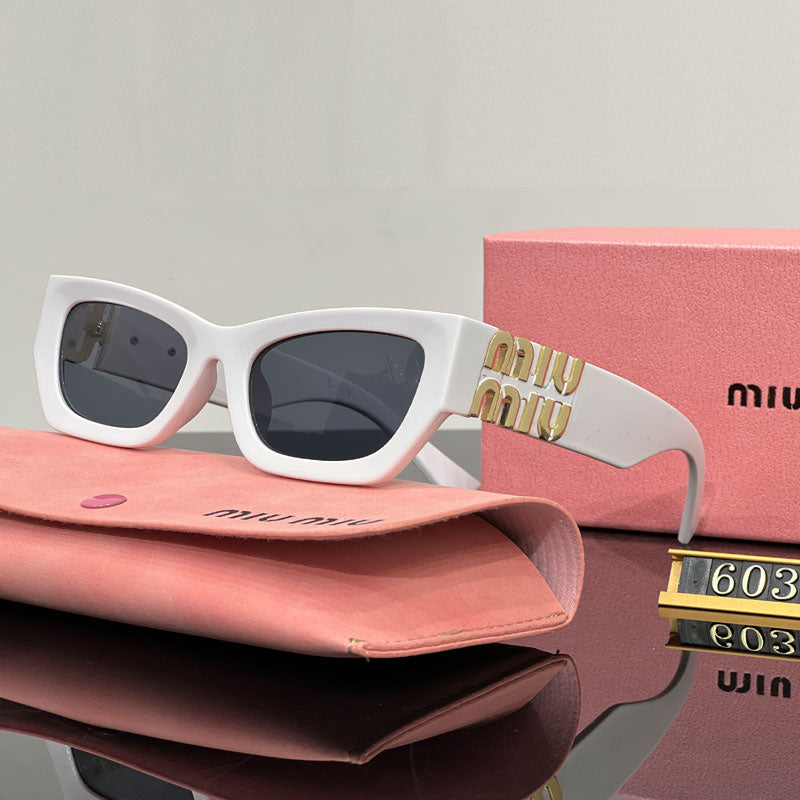MIU MIU Fashion Square Polarized Sunglasses | Luxury Designer UV400 Eyewear