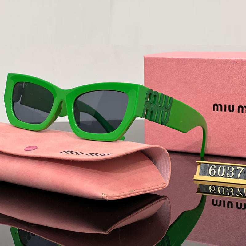 MIU MIU Fashion Square Polarized Sunglasses | Luxury Designer UV400 Eyewear