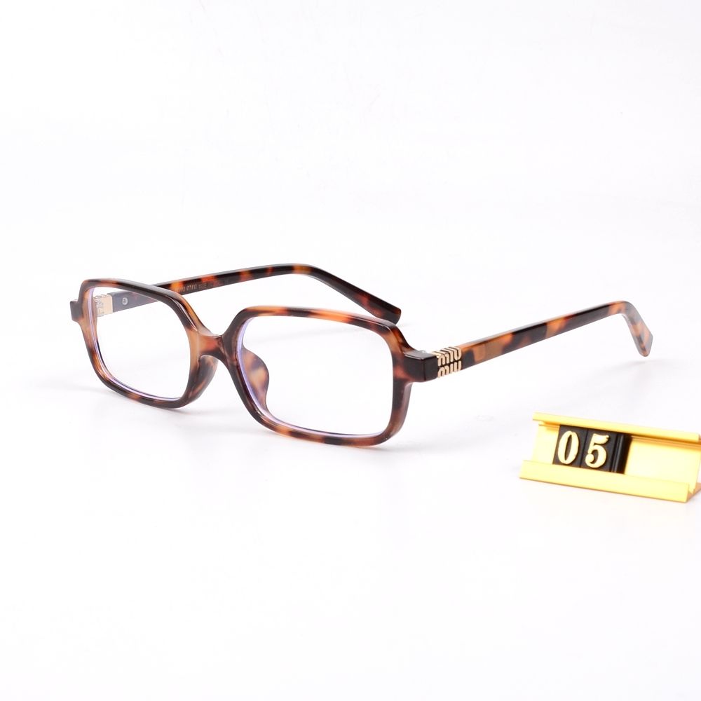Miu Miu Leopard Print Square Polarized Sunglasses | Luxury Designer UV400 Eyewear