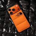 The North Face Puffer Jacket iPhone 17 Case – Shockproof Winter Style Cover for iPhone 17, 16, 15, 14 – iPhone 18 Pro Max