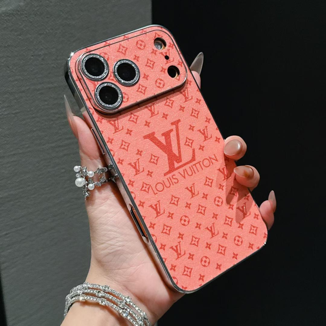 Shiny Louis Vuitton iPhone 17 Pro Max Case – Luxury Designer iPhone Case