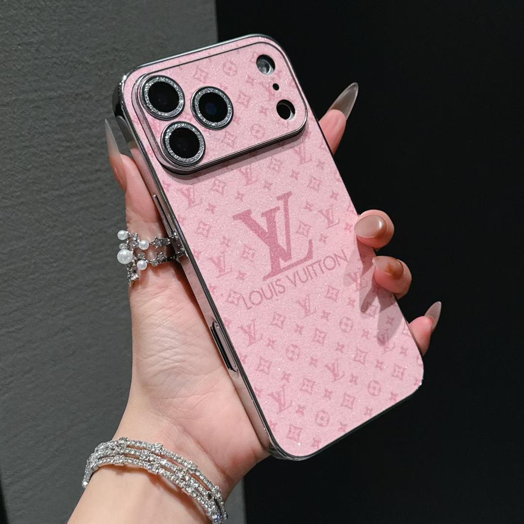 Shiny Louis Vuitton iPhone 17 Pro Max Case – Luxury Designer iPhone Case
