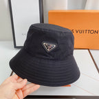 Prada Triangle Logo Quick-Drying Bucket Hat