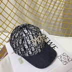 Christian Dior Embroidered Mesh Baseball Cap