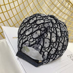 Christian Dior Embroidered Mesh Baseball Cap