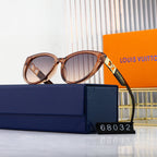 Louis Vuitton Cat-Eye Metal Logo Sunglasses | Luxury UV400 Eyewear