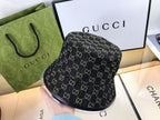 Gucci GG Monogram Premium Denim Bucket Hat for Men & Women