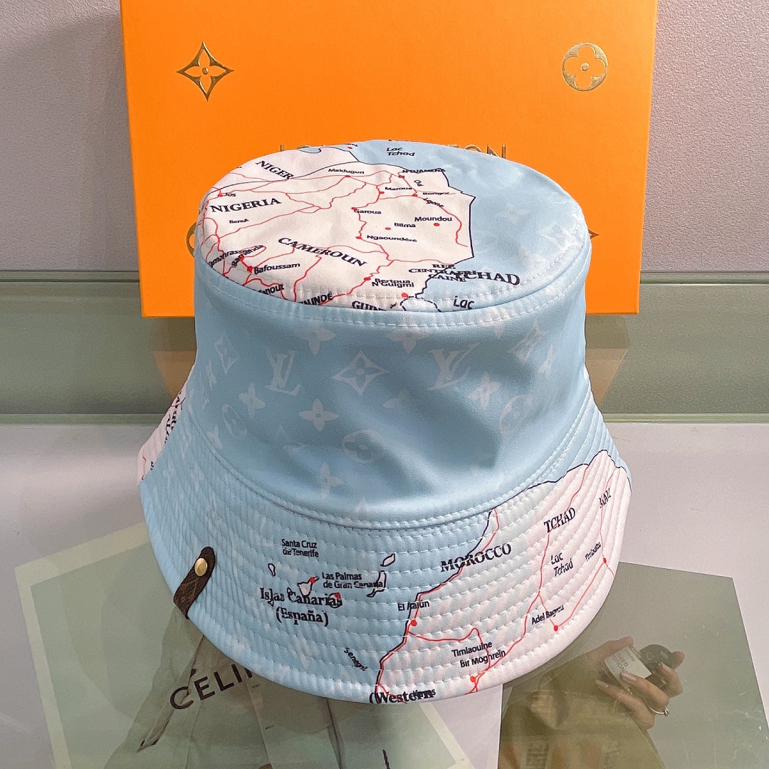 Louis Vuitton Monogram Reversible Bucket Hat
