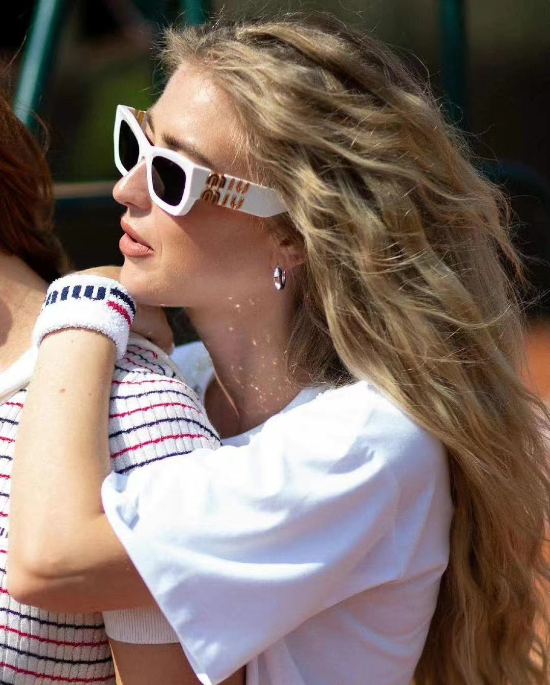MIU MIU Fashion Square Polarized Sunglasses | Luxury Designer UV400 Eyewear