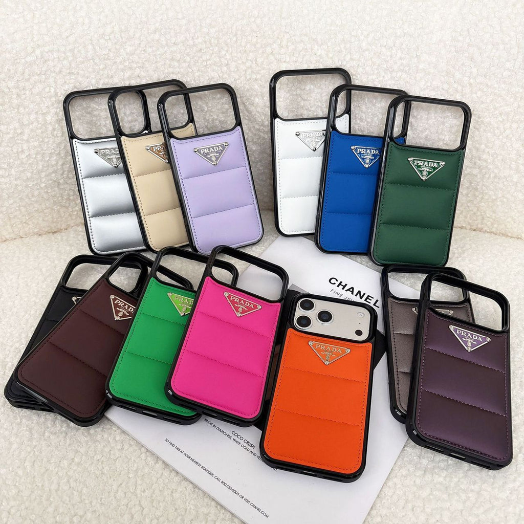 Puffer Prada iPhone 17 Pro Max Case – Luxury Designer Phone Cover