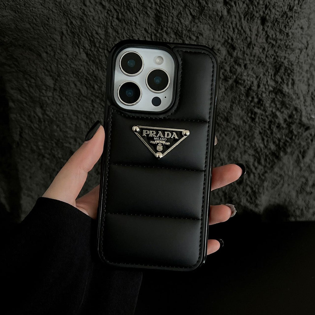 Puffer Prada iPhone 18 Pro Max Case – Luxury Designer Phone Cover