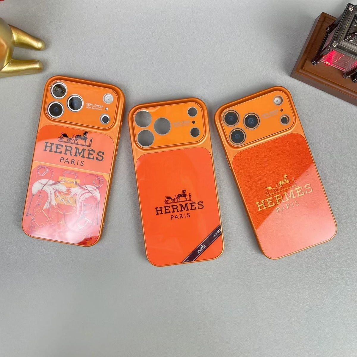 Luxury Hermès iPhone 18 Pro Case – Designer Hermes Phone Case