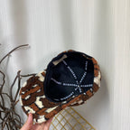 Burberry Check Lamb Wool Baseball Cap | Luxury Designer Winter Cap