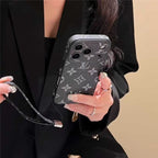 Louis Vuitton iPhone 17 Pro Max Case with Strap – Luxury Monogram Designer Cover