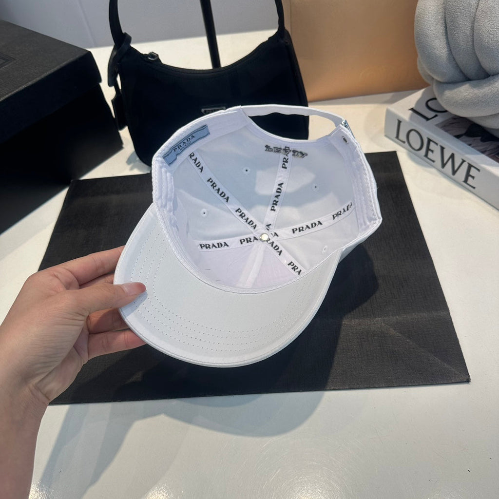 Luxury Prada Re-Nylon Baseball Cap for Men & Women
