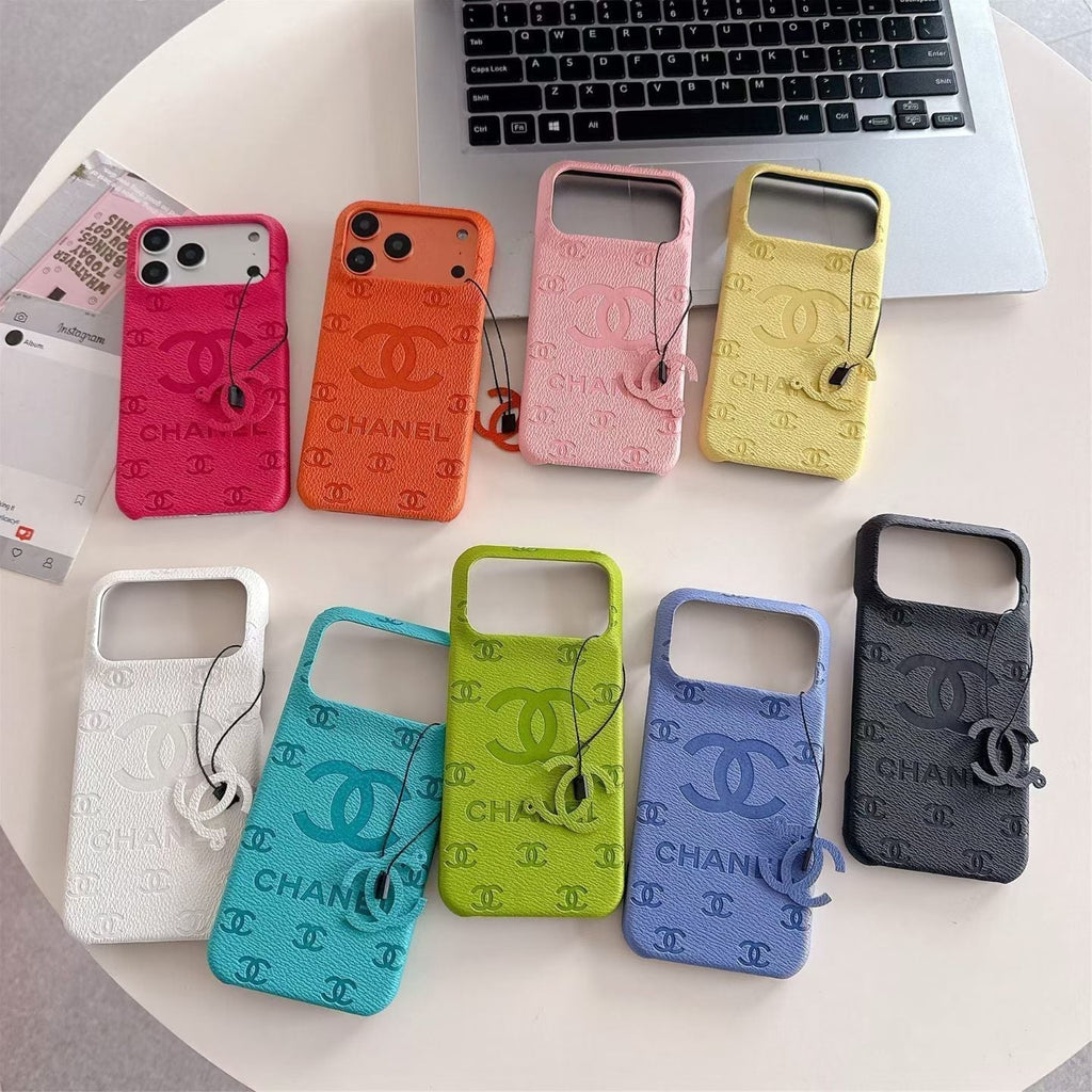 Luxury Chanel iPhone 18 Pro Case – Designer CC Quilted Phone Cover