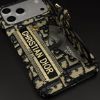 Oblique Dior iPhone 18 Pro Case with Card Holder – Luxury Dior Phone Case