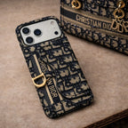 Oblique Dior iPhone 18 Pro Max Case with Card Holder – Luxury Dior Phone Case