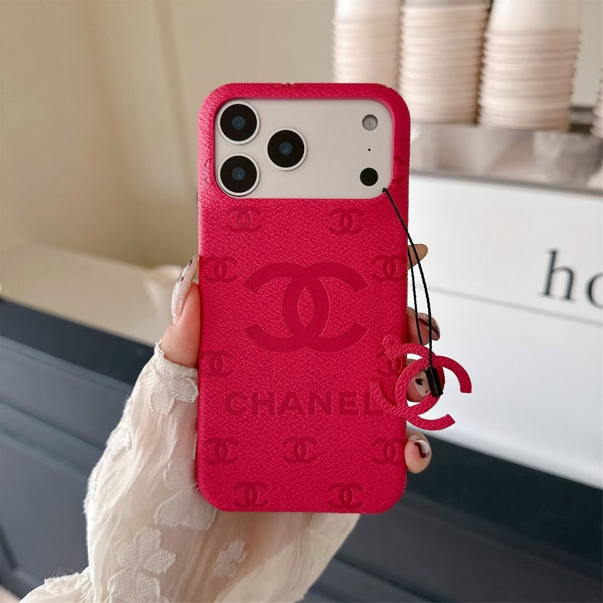 Luxury Chanel iPhone 18 Pro Max Case – Designer CC Quilted Phone Cover
