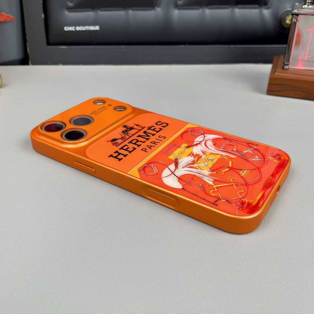 Luxury Hermès iPhone 18 Pro Case – Designer Hermes Phone Case