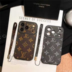 Louis Vuitton iPhone 18 Pro Max Case with Strap – Luxury Monogram Designer Cover