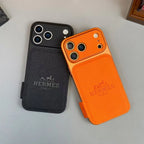 Silver Hermes iPhone 18 Pro Case – Luxury Hermes iPhone Case