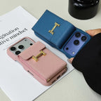 Hermès iPhone 17 Pro Max Case - Leather Hermes Phone Case With Card Holder