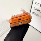 Pink Hermès iPhone 18 Pro Case with Card Slot – Luxury Leather Hermes Phone Case