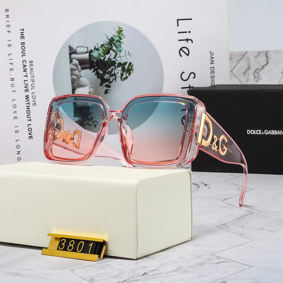 Dolce & Gabbana Square Polarized Sunglasses | UV400 Eyewear