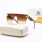 Dior Rimless Shield Polarized Sunglasses