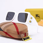 Burberry B Oversized Square Polarized Sunglasses