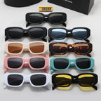 PRADA Polygonal Retro Acetate Sunglasses | Luxury Eyewear