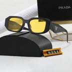 PRADA Polygonal Retro Acetate Sunglasses | Luxury Eyewear