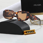 PRADA Polygonal Retro Acetate Sunglasses | Luxury Eyewear