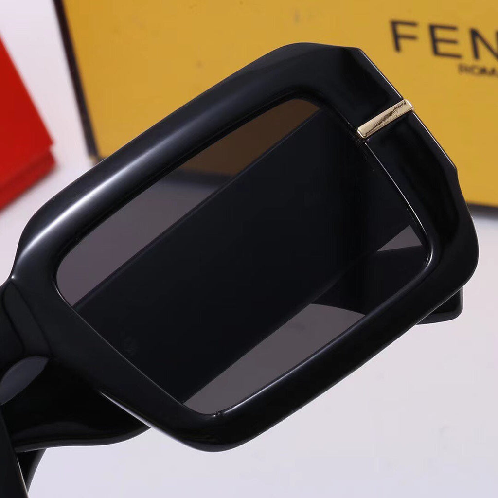 FENDI Small Square Logo Sunglasses | Luxury Eyewear