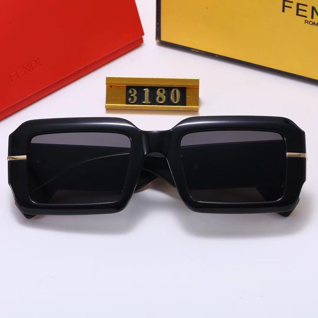 FENDI Small Square Logo Sunglasses | Luxury Eyewear
