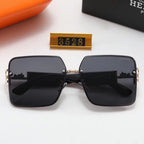 Hermès Oversized Square Metal Sunglasses